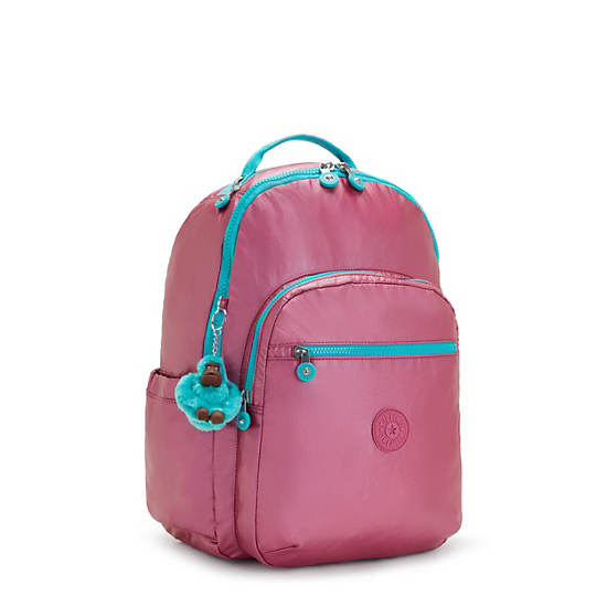 Mochilas Kipling Seoul Large Metallic 15